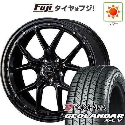 【新品】レクサスNX 2021/11- 夏タイヤ ホイール4本セット 235/50R20 ヨコハマ ジオランダー X-CV G057 WEDS ウェッズ ノヴァリス アセット S1 20インチ(送料無料)