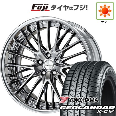 【新品】レクサスNX 2021/11- 夏タイヤ ホイール4本セット 235/50R20 ヨコハマ ジオランダー X-CV G057 WORK ワーク シュヴァート SG2 20インチ(送料無料)