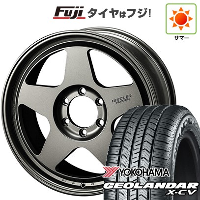 【新品】プラド 夏タイヤ ホイール4本セット 265/50R20 ヨコハマ ジオランダー X-CV G057 フォーバイフォーエンジニア ブラッドレーフォージド 匠 9J 20インチ(送料無料)