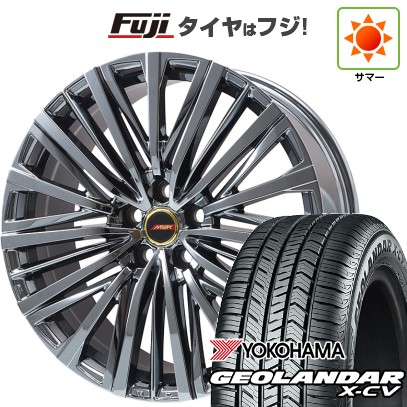 【新品】レクサスNX 2021/11- 夏タイヤ ホイール4本セット 235/50R20 ヨコハマ ジオランダー X-CV G057 プレミックス MER-V SBC(R14ボルト) 20インチ(送料無料)