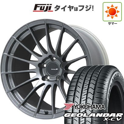 【新品】レクサスNX 2021/11- 夏タイヤ ホイール4本セット 235/50R20 ヨコハマ ジオランダー X-CV G057 ENKEI エンケイ RS-05RR 20インチ(送料無料)|フジコーポレーション