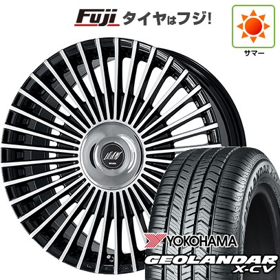 【新品】レクサスNX 2021/11- 夏タイヤ ホイール4本セット 235/50R20 ヨコハマ ジオランダー X-CV G057 WORK ワーク イミッツ シュトラール 20インチ(送料無料)
