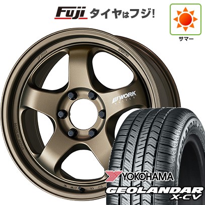 【新品】プラド 夏タイヤ ホイール4本セット 265/50R20 ヨコハマ ジオランダー X-CV G057 WORK ワーク マイスター S1 1P SUV 9J 20インチ(送料無料)