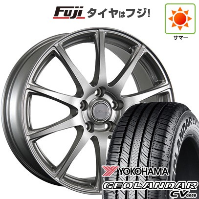【新品国産車用5穴114.3】 夏タイヤ ホイール4本セット 225/55R19 ヨコハマ ジオランダー CV G058 ブリヂストン エコフォルム SE-23 7.5J 19インチ(送料無料) 111,950円