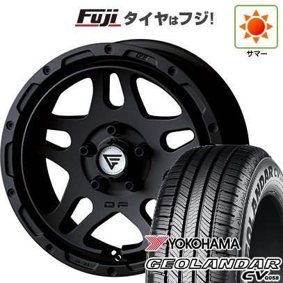 【新品】デリカD5 夏タイヤ ホイール4本セット 225/70R16 ヨコハマ ジオランダー CV G058 デルタフォース オーバーランダー 7J 16インチ(送料無料)|フジコーポレーション