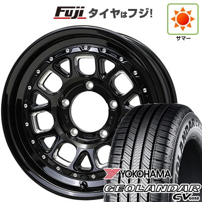 【新品】ジムニーシエラ/ジムニーノマド 夏タイヤ ホイール4本セット 215/70R16 ヨコハマ ジオランダー CV G058 ホットスタッフ バークレイハードロック ヒューロン 6J 16インチ(送料無料)