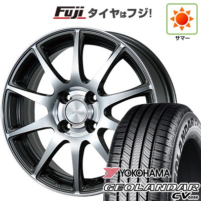 【新品 軽自動車】ハスラー デリカミニ(4WD) 夏タイヤ ホイール4本セット 165/60R15 ヨコハマ ジオランダー CV G058 ブリヂストン エコフォルム CRS23 4.5J 15インチ(送料無料)