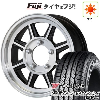 【新品】ジムニー 夏タイヤ ホイール4本セット 175/80R16 ヨコハマ ジオランダー CV G058 ハヤシレーシング ハヤシストリート タイプSTJ 5.5J 16インチ(送料無料)