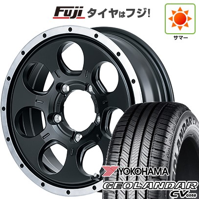 【新品】ジムニー 夏タイヤ ホイール4本セット 175/80R16 ヨコハマ ジオランダー CV G058 MID WHEELS WO-7 5.5J 16インチ(送料無料)