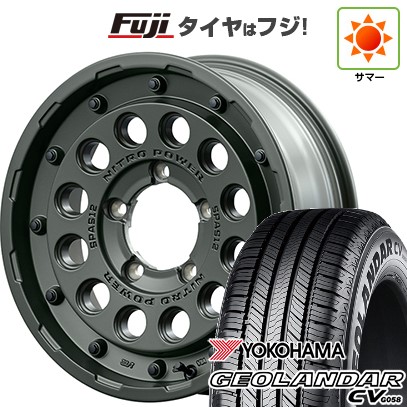 【新品】ジムニー 夏タイヤ ホイール4本セット 175/80R16 ヨコハマ ジオランダー CV G058 MID WHEELS NITRO POWER H12 ショットガン タクティカルエディション 5.5J 16インチ(送料無料)|フジコーポレーション
