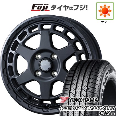 【新品 軽自動車】ハスラー デリカミニ(4WD) 夏タイヤ ホイール4本セット 165/60R15 ヨコハマ ジオランダー CV G058 WEDS ウェッズアドベンチャー マッドヴァンス X タイプS 4.5J 15インチ(送料無料)
