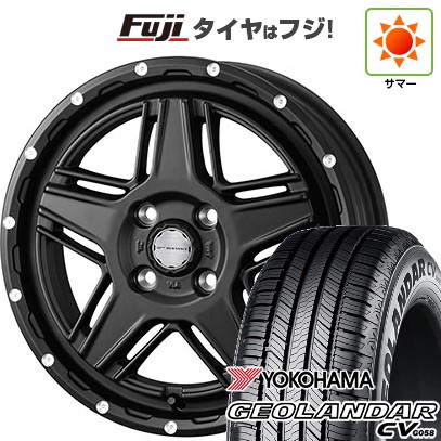 【新品 軽自動車】ハスラー デリカミニ(4WD) 夏タイヤ ホイール4本セット 165/60R15 ヨコハマ ジオランダー CV G058 WEDS ウェッズアドベンチャー マッドヴァンス 07 4.5J 15インチ(送料無料)
