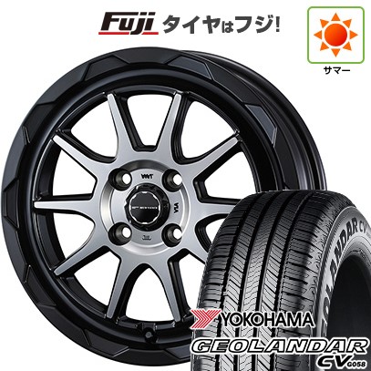 【新品 軽自動車】ハスラー デリカミニ(4WD) 夏タイヤ ホイール4本セット 165/60R15 ヨコハマ ジオランダー CV G058 WEDS ウェッズアドベンチャー マッドヴァンス 06 4.5J 15インチ(送料無料)