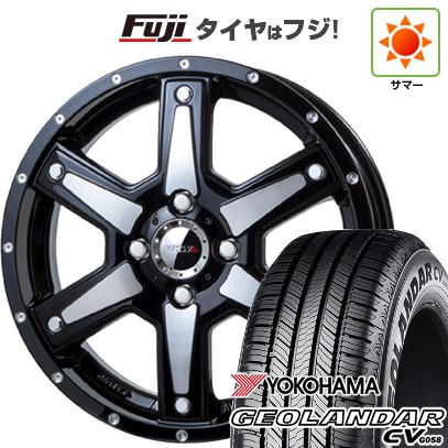 【新品 軽自動車】ハスラー デリカミニ(4WD) 夏タイヤ ホイール4本セット 165/60R15 ヨコハマ ジオランダー CV G058 トライスター MKW MK-56 4.5J 15インチ(送料無料)