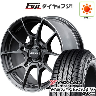 【新品】ライズ/ロッキー（ガソリン） 夏タイヤ ホイール4本セット 195/65R16 ヨコハマ ジオランダー CV G058 RAYS レイズ ボルクレーシング G025 6.5J 16インチ(送料無料)