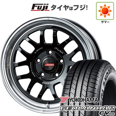 【新品】デリカD5 夏タイヤ ホイール4本セット 235/70R16 ヨコハマ ジオランダー CV G058 RAYS レイズ A LAP-07X 7J 16インチ(送料無料)|フジコーポレーション