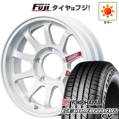 【新品】ジムニーシエラ/ジムニーノマド 夏タイヤ ホイール4本セット 215/70R16 ヨコハマ ジオランダー CV G058 RAYS レイズ A LAP-J PRO 6J 16インチ(送料無料)