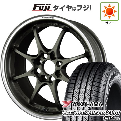 【新品 軽自動車】ハスラー デリカミニ(4WD) 夏タイヤ ホイール4本セット 165/60R15 ヨコハマ ジオランダー CV G058 RAYS レイズ ボルクレーシング CE28 クラブレーサー 5.5J 15インチ(送料無料)