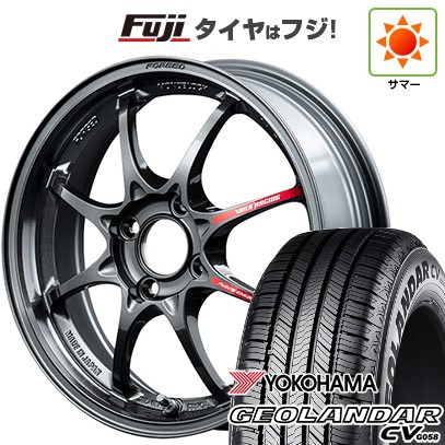 【新品 軽自動車】ハスラー デリカミニ(4WD) 夏タイヤ ホイール4本セット 165/60R15 ヨコハマ ジオランダー CV G058 RAYS レイズ ボルクレーシング CE28 クラブレーサー2 5J 15インチ(送料無料)