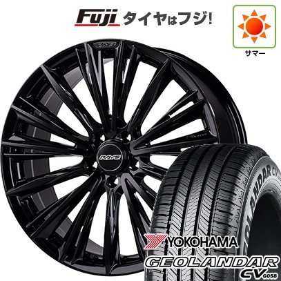 【新品国産車用5穴114.3】 夏タイヤ ホイール4本セット 235/55R20 ヨコハマ ジオランダー CV G058 RAYS レイズ ベルサス クラフトコレクション ヴォウジェ LIMITED (GX) 8.5J 20インチ(送料無料)
