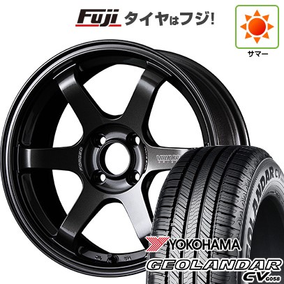 【新品】ライズ/ロッキー(ガソリン) 夏タイヤ ホイール4本セット 195/65R16 ヨコハマ ジオランダー CV G058 RAYS レイズ ボルクレーシング TE37 ソニック 6J 16インチ(送料無料)|フジコーポレーション