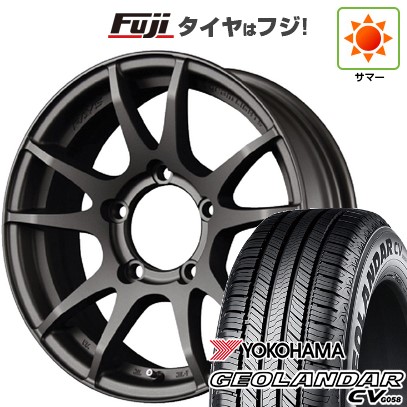 【新品】ジムニー 夏タイヤ ホイール4本セット 175/80R16 ヨコハマ ジオランダー CV G058 RAYS レイズ グラムライツ 57JV 5.5J 16インチ(送料無料)