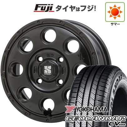 【新品 軽自動車】ハスラー デリカミニ(4WD) 夏タイヤ ホイール4本セット 165/60R15 ヨコハマ ジオランダー CV G058 MLJ エクストリームJ KK03 4.5J 15インチ(送料無料)