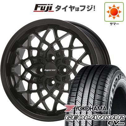【新品 軽自動車】ハスラー デリカミニ(4WD) 夏タイヤ ホイール4本セット 165/60R15 ヨコハマ ジオランダー CV G058 MLJ ハイペリオン カルマ 5J 15インチ(送料無料)