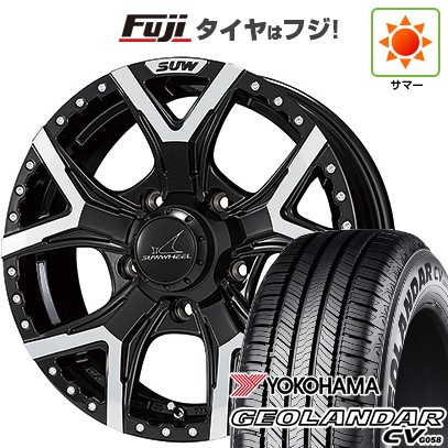 【新品】ジムニー 夏タイヤ ホイール4本セット 175/80R16 ヨコハマ ジオランダー CV G058 クライメイト SUW フォルテ 5.5J 16インチ(送料無料)|フジコーポレーション