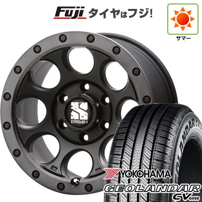 【新品国産車用5穴114.3】 夏タイヤ ホイール4本セット 225/60R18 ヨコハマ ジオランダー CV G058 MLJ エクストリームJ XJ03 8J 18インチ(送料無料)｜フジコーポレーション 119,000円