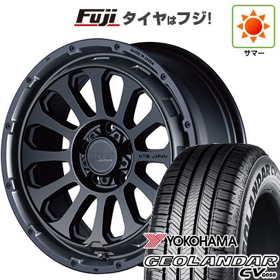 【新品】RAV4（アドベンチャー） 夏タイヤ ホイール4本セット 245/65R17 ヨコハマ ジオランダー CV G058 エムテクノ M.T.S.JAPAN X CROSS TW 7J 17インチ(送料無料)