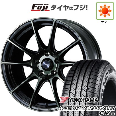 【新品】ライズ/ロッキー（ハイブリッド） 夏タイヤ ホイール4本セット 195/65R16 ヨコハマ ジオランダー CV G058 WEDS ウェッズスポーツ SA-25R 7J 16インチ(送料無料)