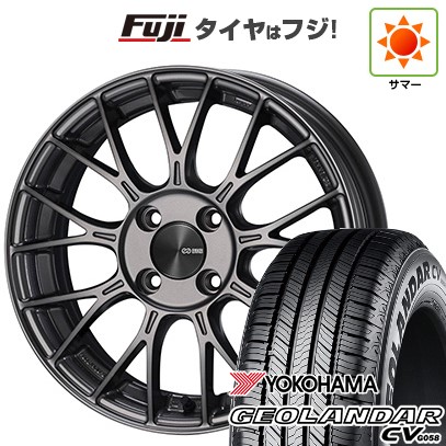 【新品国産車用5穴114.3】 夏タイヤ ホイール4本セット 225/55R19 ヨコハマ ジオランダー CV G058 ENKEI エンケイ PerformanceLine PFM1 8J 19インチ(送料無料)|フジコーポレーション