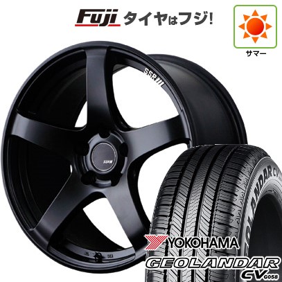【新品国産車用5穴114.3】 夏タイヤ ホイール4本セット 215/50R18 ヨコハマ ジオランダー CV G058 SSR GT GTV01 7.5J 18インチ(送料無料)