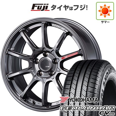 【新品国産車用5穴114.3】 夏タイヤ ホイール4本セット 215/50R18 ヨコハマ ジオランダー CV G058 SSR GT GTV05 7.5J 18インチ(送料無料)