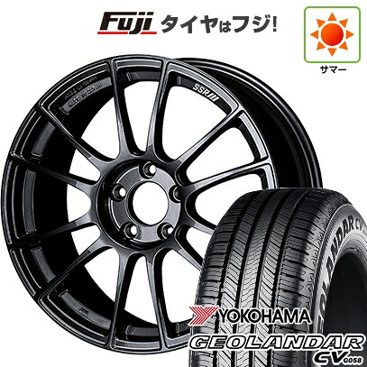 【新品国産車用5穴114.3】 夏タイヤ ホイール4本セット 215/50R18 ヨコハマ ジオランダー CV G058 SSR GT GTX04 7.5J 18インチ(送料無料)