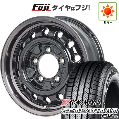 【新品】ジムニーシエラ/ジムニーノマド 夏タイヤ ホイール4本セット 225/70R15 ヨコハマ ジオランダー CV G058 アピオ ワイルドボア D 6J 15インチ(送料無料)
