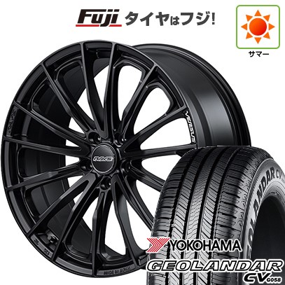【新品国産車用5穴114.3】 夏タイヤ ホイール4本セット 225/60R18 ヨコハマ ジオランダー CV G058 RAYS レイズ ベルサス ヴォウジェ SE 7J 18インチ(送料無料)|フジコーポレーション