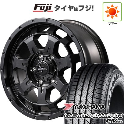 【新品】デリカD5 夏タイヤ ホイール4本セット 235/70R16 ヨコハマ ジオランダー CV G058 MID WHEELS NITRO POWER M7 ファランクス 7J 16インチ(送料無料) 102,190円