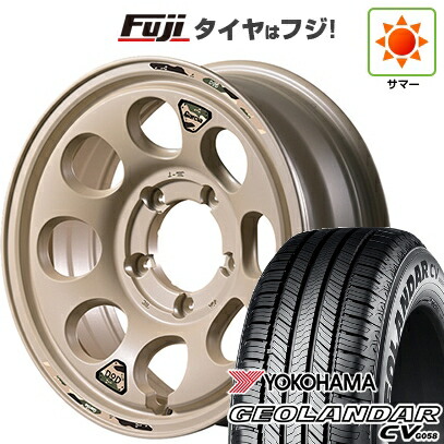 【新品】ジムニーシエラ/ジムニーノマド 夏タイヤ ホイール4本セット 215/70R16 ヨコハマ ジオランダー CV G058 MID WHEELS MID×DOD ウシャリン 6J 16インチ(送料無料)
