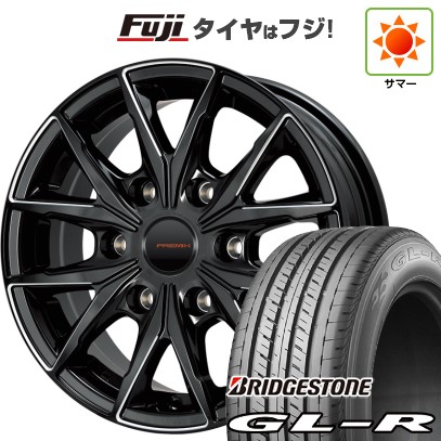 【新品】ハイエース200系 夏タイヤ ホイール4本セット 215/65R16 109/107R ブリヂストン GL-R プレミックス HC2x6(ブラックフライス) 16インチ(送料無料) サマータイヤ