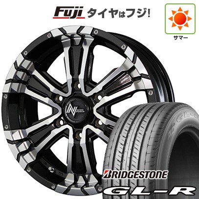 【新品】ハイエース200系 夏タイヤ ホイール4本セット 215/65R16 109/107R ブリヂストン GL-R MID WHEELS NITRO POWER クロスクロウ 6.5J 16インチ(送料無料)