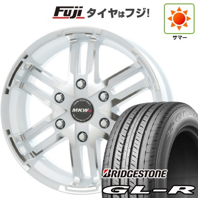 【新品】ハイエース200系 夏タイヤ ホイール4本セット 215/65R16 109/107R ブリヂストン GL-R トライスター MKW MK-55 6.5J 16インチ(送料無料) 103,650円