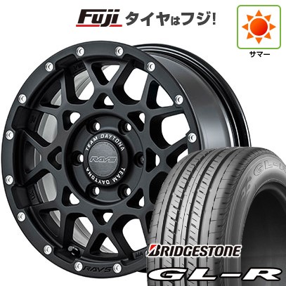 【新品】ハイエース200系 夏タイヤ ホイール4本セット 215/65R16 109/107R ブリヂストン GL-R RAYS レイズ デイトナ M8 6.5J 16インチ(送料無料)