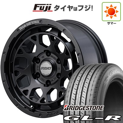 【新品】ハイエース200系 夏タイヤ ホイール4本セット 215/65R16 109/107R ブリヂストン GL-R RAYS レイズ デイトナ M9+ SPEC-M 6.5J 16インチ(送料無料)