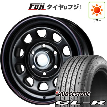 【新品】ハイエース200系 夏タイヤ ホイール4本セット 215/65R16 109/107R ブリヂストン GL-R MLJ デイトナSS 7J 16インチ(送料無料)