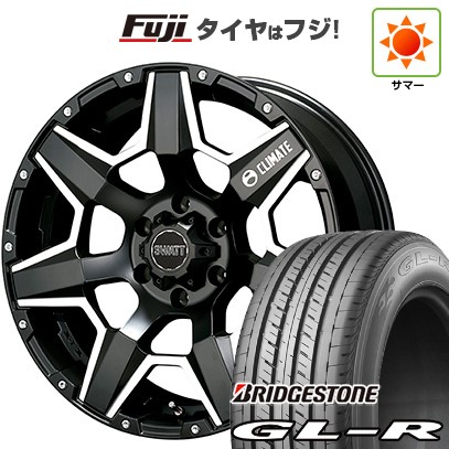 【新品】ハイエース200系 夏タイヤ ホイール4本セット 215/60R17 109/107R ブリヂストン GL-R クライメイト スワット(マットブラックマシニング) 6.5J 17インチ(送料無料)｜フジコーポレーション