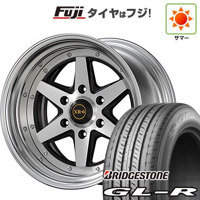【新品】ハイエース200系 夏タイヤ ホイール4本セット 215/60R17 109/107R ブリヂストン GL-R ファブレス ヴァローネ XR-6 2P 7J 17インチ(送料無料)｜フジコーポレーション
