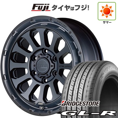 【新品】ハイエース200系 夏タイヤ ホイール4本セット 215/60R17 109/107R ブリヂストン GL-R エムテクノ M.T.S.JAPAN X CROSS TW 17インチ(送料無料)