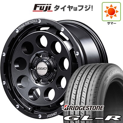 【新品】ハイエース200系 夏タイヤ ホイール4本セット 215/65R16 109/107R ブリヂストン GL-R RAYS レイズ デイトナ D9 SPEC-M 6.5J 16インチ(送料無料)